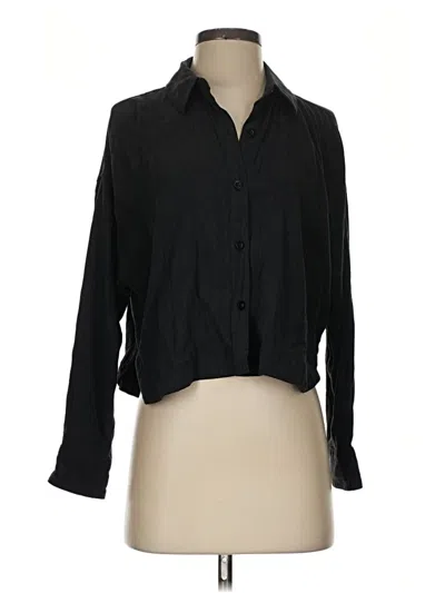 Pre-owned Madewell Cardigan Sweater In Black