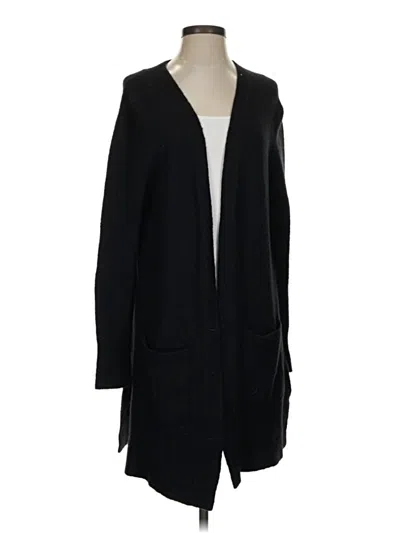 Pre-owned Madewell Cardigan Sweater In Black