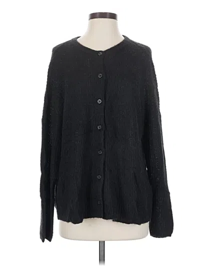 Pre-owned Madewell Cardigan Sweater In Black