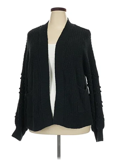 Pre-owned Madewell Cardigan Sweater In Black