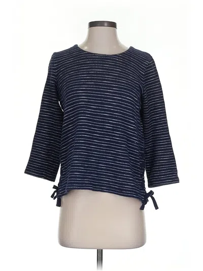 Pre-owned Madewell Cardigan Sweater In Blue