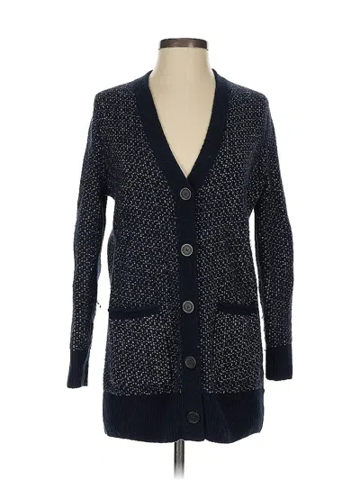 Pre-owned Madewell Cardigan Sweater In Blue