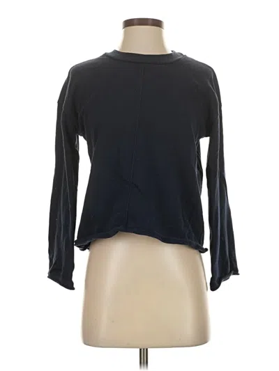 Pre-owned Madewell Cardigan Sweater In Blue