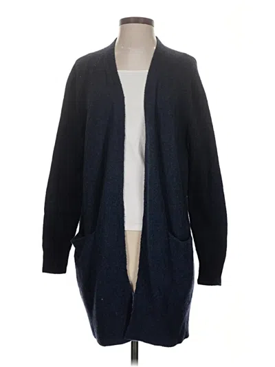 Pre-owned Madewell Cardigan Sweater In Blue