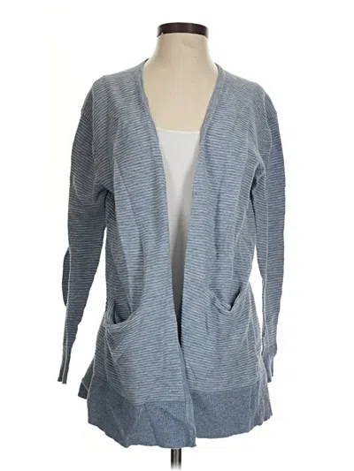 Pre-owned Madewell Cardigan Sweater In Blue