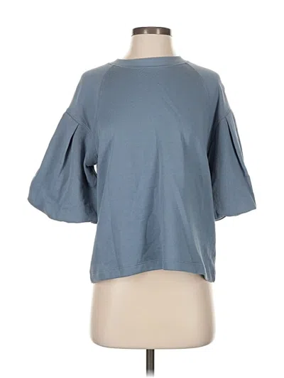 Pre-owned Madewell Cardigan Sweater In Blue
