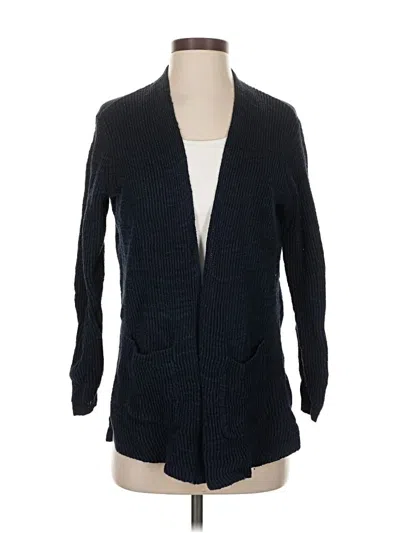 Pre-owned Madewell Cardigan Sweater In Blue