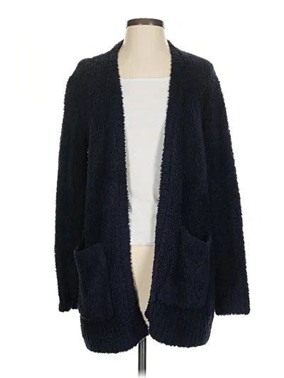Pre-owned Madewell Cardigan Sweater In Blue