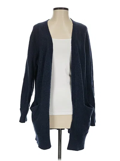Pre-owned Madewell Cardigan Sweater In Blue