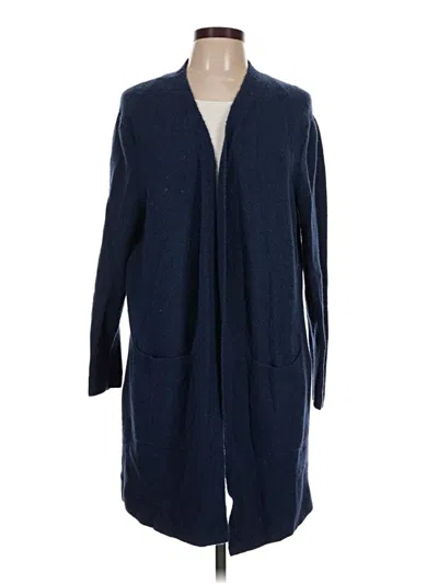 Pre-owned Madewell Cardigan Sweater In Blue