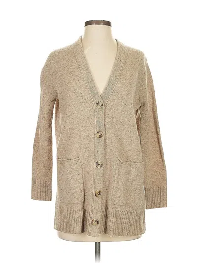 Pre-owned Madewell Cardigan Sweater In Brown