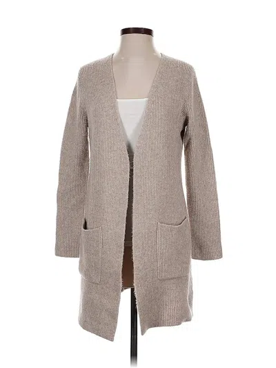 Pre-owned Madewell Cardigan Sweater In Brown