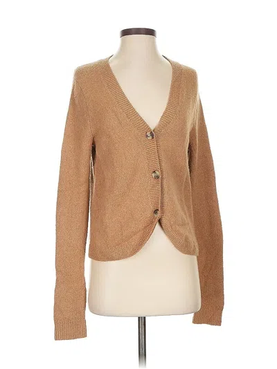 Pre-owned Madewell Cardigan Sweater In Brown
