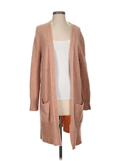 Pre-owned Madewell Cardigan Sweater In Brown