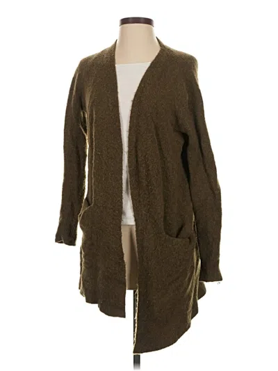 Pre-owned Madewell Cardigan Sweater In Brown