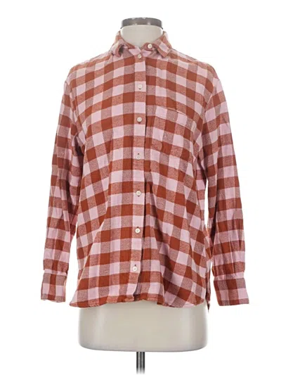 Pre-owned Madewell Cardigan Sweater In Brown