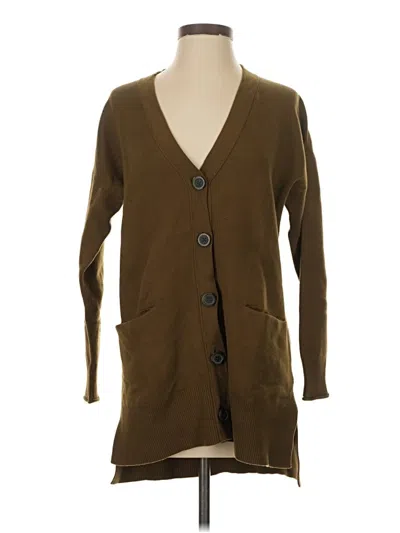 Pre-owned Madewell Cardigan Sweater In Brown