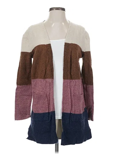 Pre-owned Madewell Cardigan Sweater In Brown