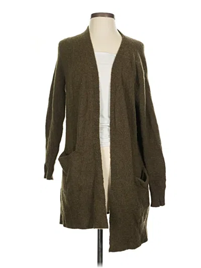 Pre-owned Madewell Cardigan Sweater In Brown