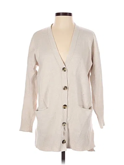 Pre-owned Madewell Cardigan Sweater In Brown
