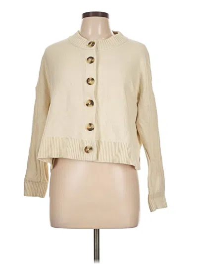 Pre-owned Madewell Cardigan Sweater In Brown