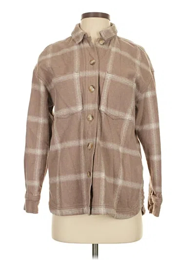 Pre-owned Madewell Cardigan Sweater In Brown