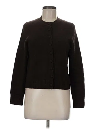 Pre-owned Madewell Cardigan Sweater In Brown