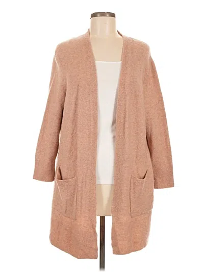 Pre-owned Madewell Cardigan Sweater In Brown