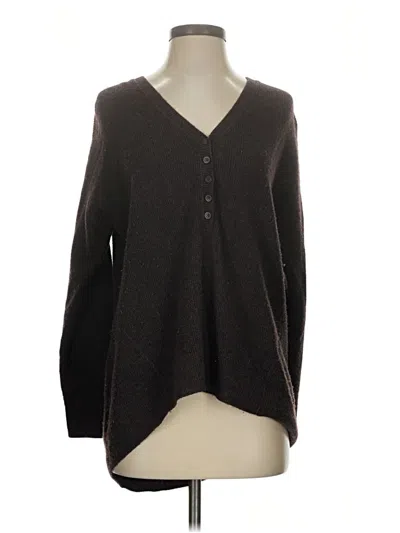 Pre-owned Madewell Cardigan Sweater In Brown