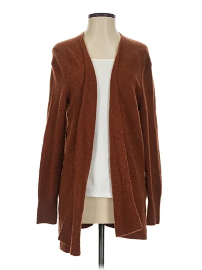 Pre-owned Madewell Cardigan Sweater In Brown
