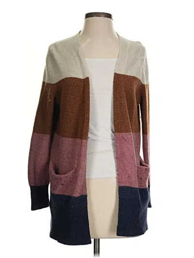 Pre-owned Madewell Cardigan Sweater In Brown