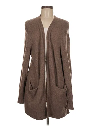 Pre-owned Madewell Cardigan Sweater In Brown