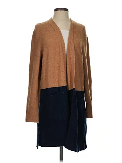 Pre-owned Madewell Cardigan Sweater In Brown