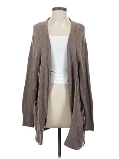 Pre-owned Madewell Cardigan Sweater In Brown