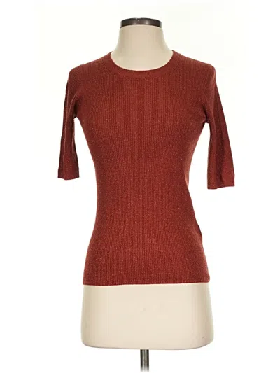 Pre-owned Madewell Cardigan Sweater In Brown