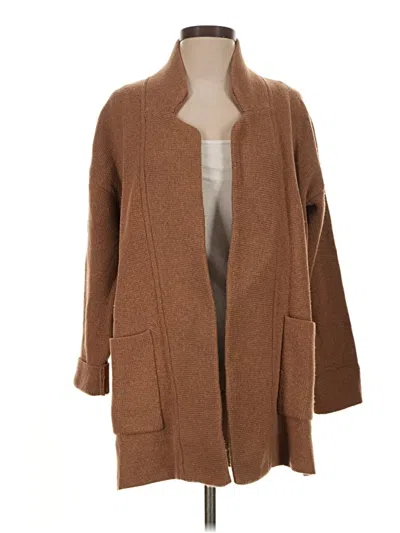 Pre-owned Madewell Cardigan Sweater In Brown