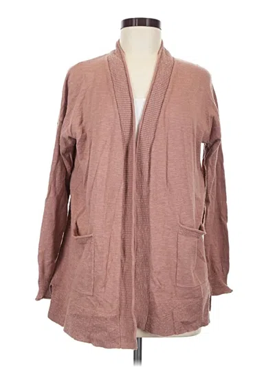 Pre-owned Madewell Cardigan Sweater In Brown