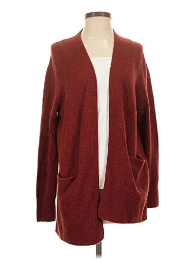 Madewell Cardigan Sweater In Burgundy