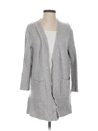 Pre-owned Madewell Cardigan Sweater In Gray
