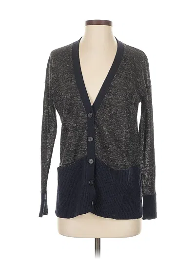 Pre-owned Madewell Cardigan Sweater In Gray