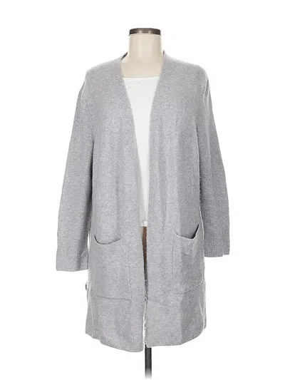 Pre-owned Madewell Cardigan Sweater In Gray