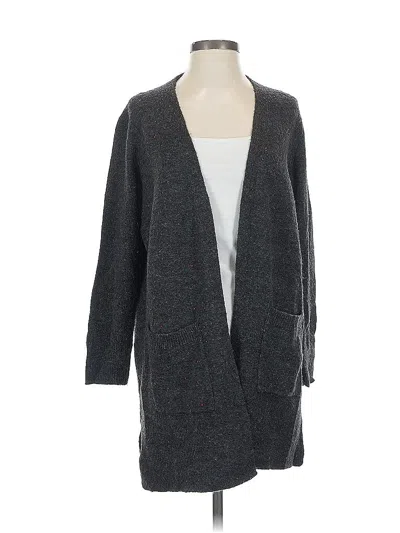 Pre-owned Madewell Cardigan Sweater In Gray
