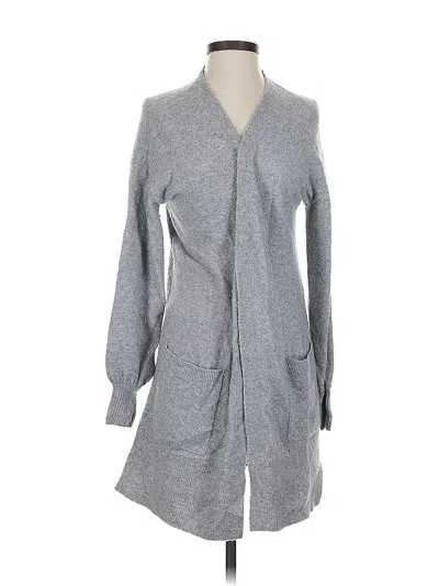 Pre-owned Madewell Cardigan Sweater In Gray