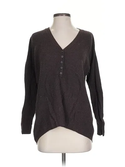 Pre-owned Madewell Cardigan Sweater In Gray