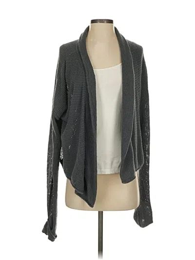 Pre-owned Madewell Cardigan Sweater In Gray
