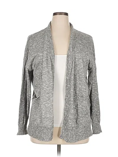 Pre-owned Madewell Cardigan Sweater In Gray