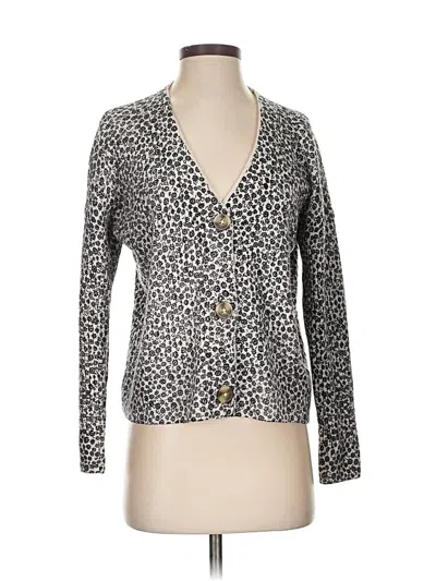 Pre-owned Madewell Cardigan Sweater In Gray