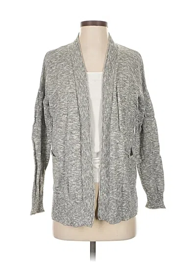 Pre-owned Madewell Cardigan Sweater In Gray