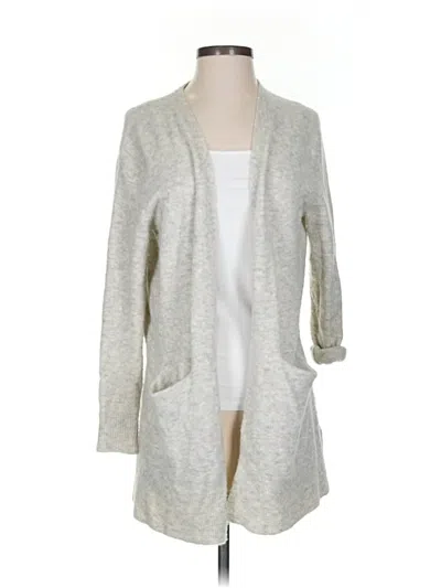 Pre-owned Madewell Cardigan Sweater In Gray