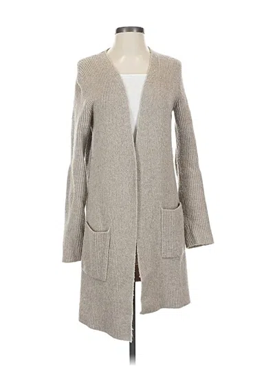 Pre-owned Madewell Cardigan Sweater In Gray